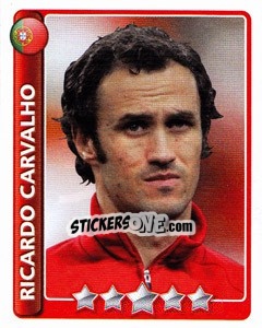Sticker Ricardo Carvalho - England 2010 n. 388 - Topps