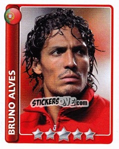Sticker Bruno Alves - England 2010 - Topps
