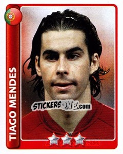 Sticker Tiago Mendes - England 2010 n. 390 - Topps