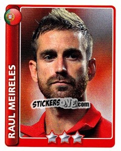 Sticker Raul Meireles - England 2010 n. 391 - Topps