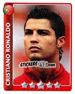 Sticker Cristiano Ronaldo - England 2010 n. 392 - Topps