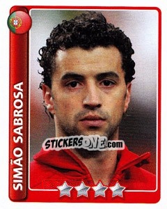 Sticker Simão Sabrosa - England 2010 n. 396 - Topps