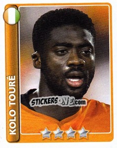 Sticker Kolo Touré - England 2010 n. 399 - Topps