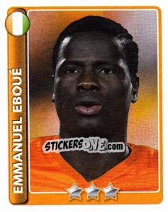 Cromo Emmanuel Eboué - England 2010 - Topps