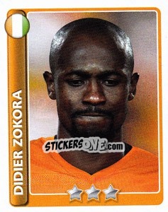 Sticker Didier Zokora - England 2010 n. 402 - Topps