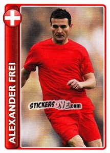 Sticker Star Player: Alexander Frei - England 2010 n. 424 - Topps
