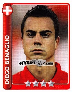 Sticker Diego Benaglio - England 2010 n. 425 - Topps