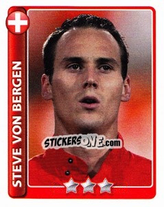 Sticker Steve Von Bergen - England 2010 n. 427 - Topps