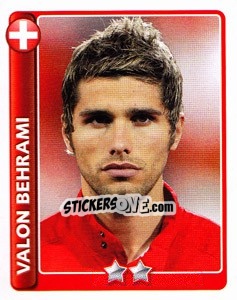 Sticker Valon Behrami - England 2010 n. 434 - Topps
