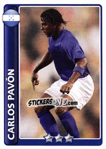 Cromo Star Player: Carlos Pavón - England 2010 - Topps