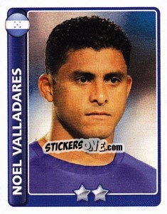 Sticker Noel Valladares - England 2010 n. 439 - Topps