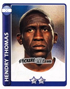Sticker Hendry Thomas - England 2010 n. 440 - Topps