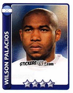 Sticker Wilson Palacios - England 2010 n. 441 - Topps