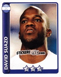 Sticker David Suazo - England 2010 n. 442 - Topps