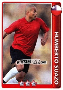 Sticker Star Player: Humberto Suazo - England 2010 - Topps
