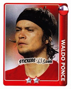 Cromo Waldo Ponce - England 2010 - Topps