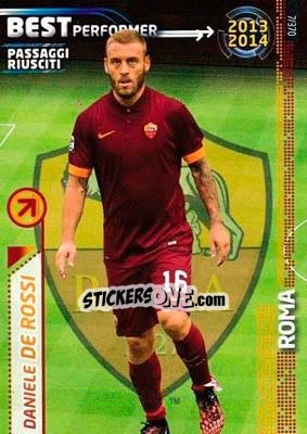 Sticker Daniele De Rossi - Calciatori 2014-2015. Adrenalyn XL n. 7 - Panini