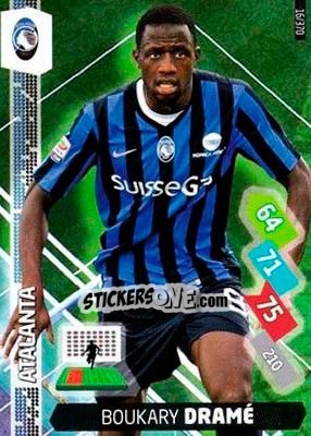 Sticker Boukary Drame - Calciatori 2014-2015. Adrenalyn XL n. 16 - Panini