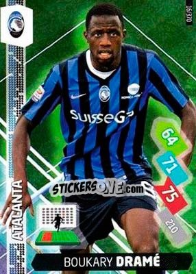 Figurina Boukary Drame - Calciatori 2014-2015. Adrenalyn XL - Panini