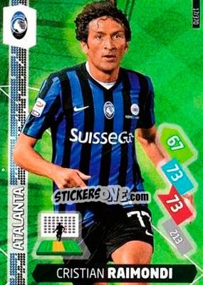 Sticker Cristian Raimondi - Calciatori 2014-2015. Adrenalyn XL n. 17 - Panini