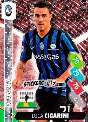 Sticker Luca Cigarini - Calciatori 2014-2015. Adrenalyn XL n. 21 - Panini