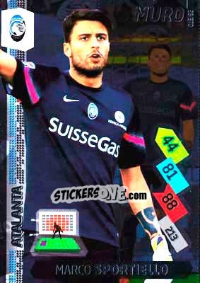 Figurina Marco Sportiello - Calciatori 2014-2015. Adrenalyn XL n. 26 - Panini