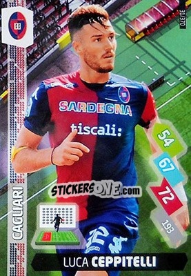 Sticker Luca Ceppitelli - Calciatori 2014-2015. Adrenalyn XL n. 31 - Panini