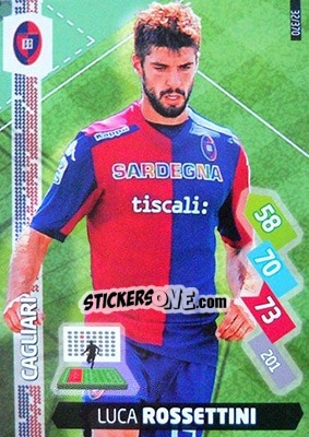 Figurina Luca Rossettini - Calciatori 2014-2015. Adrenalyn XL - Panini