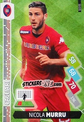 Sticker Nicola Murru - Calciatori 2014-2015. Adrenalyn XL n. 33 - Panini