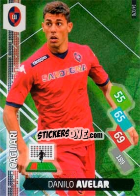 Sticker Danilo Avelar - Calciatori 2014-2015. Adrenalyn XL n. 34 - Panini