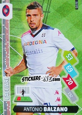 Figurina Antonio Balzano - Calciatori 2014-2015. Adrenalyn XL - Panini