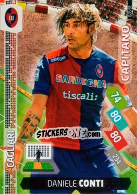Sticker Daniele Conti - Calciatori 2014-2015. Adrenalyn XL n. 38 - Panini