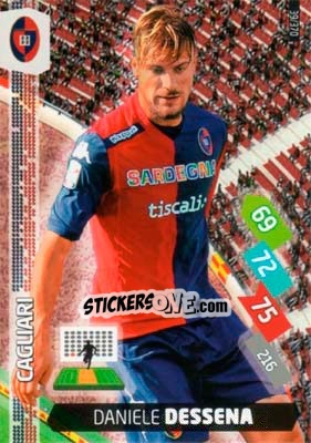 Sticker Daniele Dessena - Calciatori 2014-2015. Adrenalyn XL n. 39 - Panini