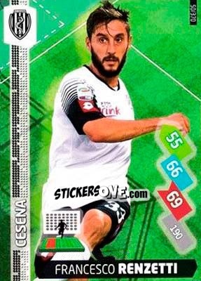 Sticker Francesco Renzetti - Calciatori 2014-2015. Adrenalyn XL n. 50 - Panini