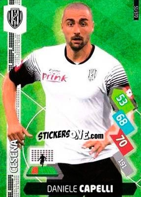 Sticker Daniele Capelli - Calciatori 2014-2015. Adrenalyn XL n. 51 - Panini