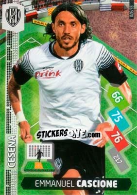 Sticker Emmanuel Cascione - Calciatori 2014-2015. Adrenalyn XL n. 55 - Panini