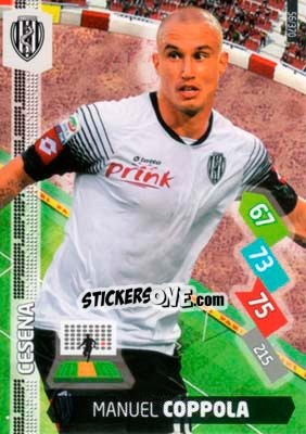 Sticker Manuel Coppola - Calciatori 2014-2015. Adrenalyn XL n. 56 - Panini