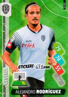 Sticker Alejandro Rodriguez - Calciatori 2014-2015. Adrenalyn XL n. 58 - Panini