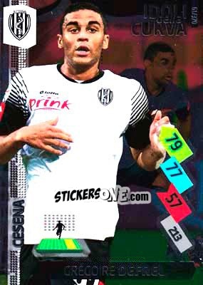 Sticker Gregoire Defrel - Calciatori 2014-2015. Adrenalyn XL n. 61 - Panini
