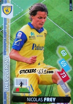 Sticker Nicolas Frey - Calciatori 2014-2015. Adrenalyn XL n. 68 - Panini