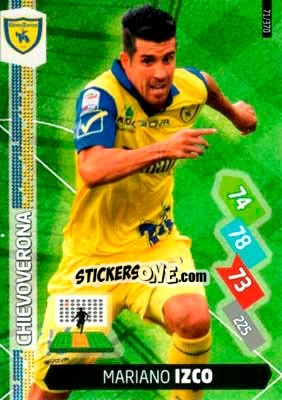 Sticker Mariano Izco - Calciatori 2014-2015. Adrenalyn XL n. 71 - Panini