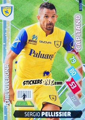 Sticker Sergio Pellissier - Calciatori 2014-2015. Adrenalyn XL - Panini