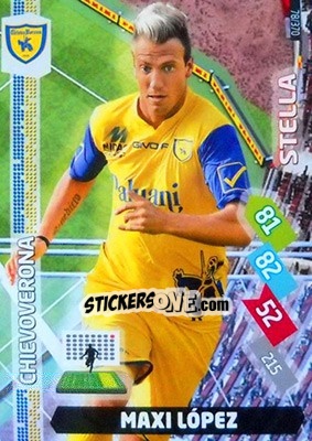 Sticker Maxi Lopez - Calciatori 2014-2015. Adrenalyn XL n. 78 - Panini