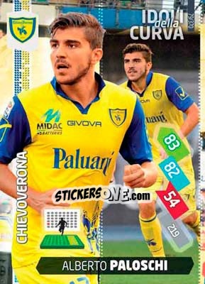 Sticker Alberto Paloschi - Calciatori 2014-2015. Adrenalyn XL n. 79 - Panini