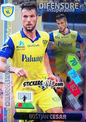 Cromo Bostjan Cesar - Calciatori 2014-2015. Adrenalyn XL n. 80 - Panini