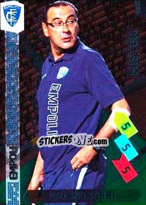 Sticker Maurizio Sarri - Calciatori 2014-2015. Adrenalyn XL n. 83 - Panini