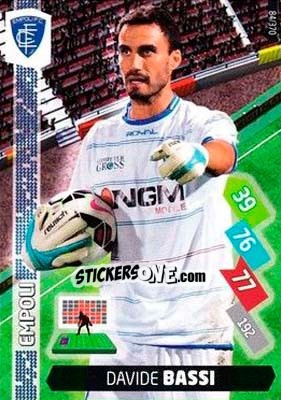 Figurina Davide Bassi - Calciatori 2014-2015. Adrenalyn XL - Panini