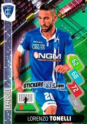 Sticker Lorenzo Tonelli - Calciatori 2014-2015. Adrenalyn XL n. 85 - Panini
