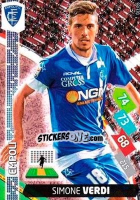 Sticker Simone Verdi - Calciatori 2014-2015. Adrenalyn XL n. 93 - Panini
