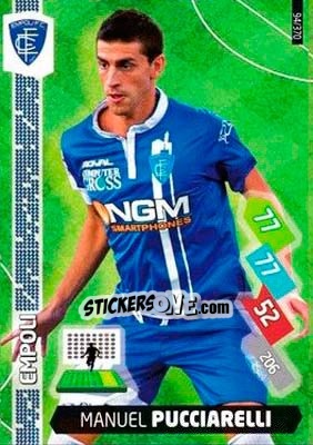 Cromo Manuel Pucciarelli - Calciatori 2014-2015. Adrenalyn XL n. 94 - Panini
